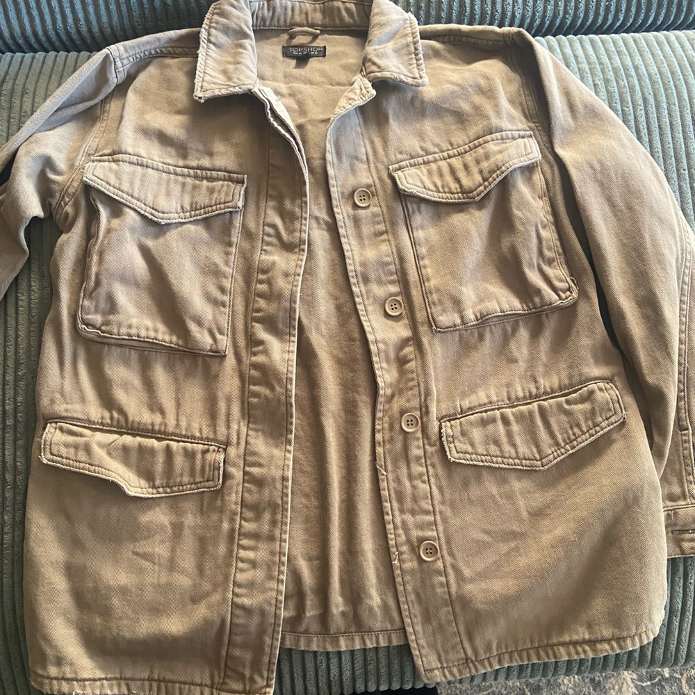 Topshop Women's Chore Jacket